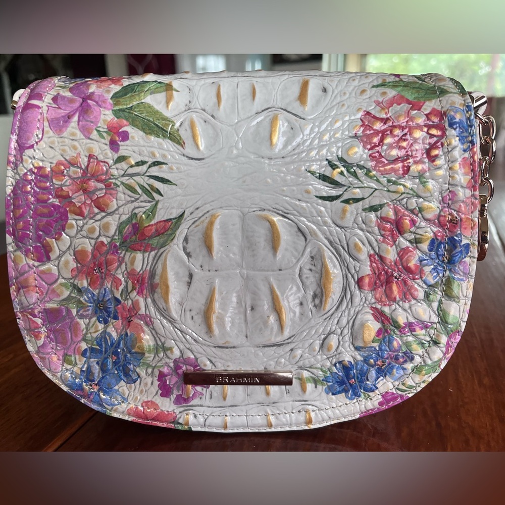 NWT Brahmin Briar in HOMEGROWN Melbourne Crossbody Bag 2